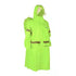 Reflective Stripe hooded raincoat