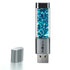 Swarovski Crystal Flash Drive light blue