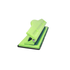 9-hole color green Paper Puncher
