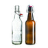Olive Oil Glass Bottle with Rubber Stopper