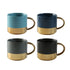Monaco Coffee Cup with Gold Bottom