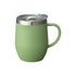 Egg Shaped Wine Cup with handle lime