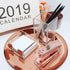 Rosali Desk Organizer Set - Rose gold